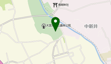 さいたま市役所 経済局 経済部 大宮花の丘農林公苑の地図画像