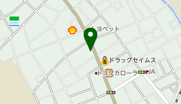 株式会社シンエイガス部の地図画像