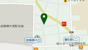 岡田板金工業の地図画像