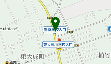 ワンニャン王国大谷鳥獣店の地図画像