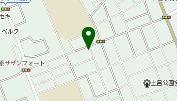 ヘアスタジオサナダの地図画像