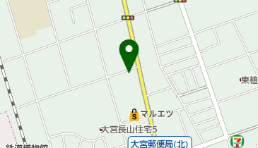 シェーン理容美容室の地図画像