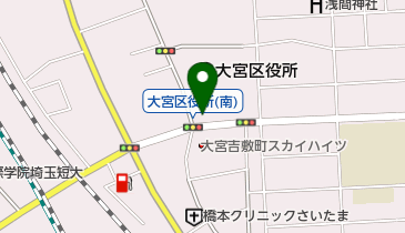 テルウェル東日本株式会社さいたま介護センタの地図画像