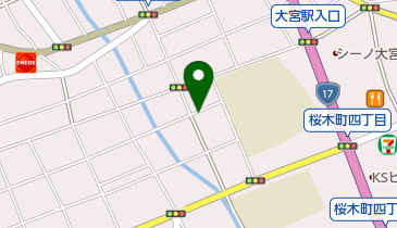 株式会社アオキの地図画像