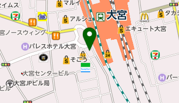株式会社アートネイチャー 大宮店の地図画像