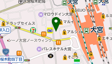 バイオテック大宮サロンの地図画像