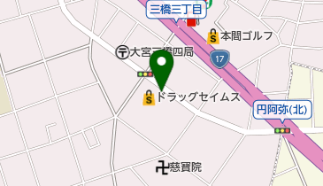 エアコンクリーンサービスの地図画像