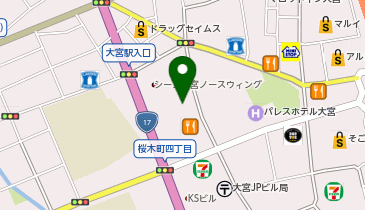 さいたま市立 桜木公民館の地図画像