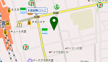 イングリッシュ・サポートの地図画像