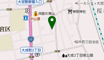 大宮音楽学院の地図画像