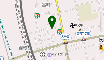 リアル日本語教室の地図画像