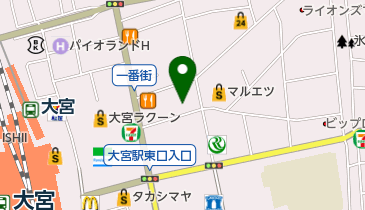 整体院ラスタファリアントータルヒーリングの地図画像