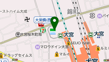 放送大学学園埼玉学習センターの地図画像