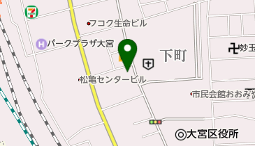 大宮南ロータリークラブの地図画像