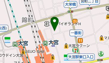 天狗ニュー大宮店の地図画像