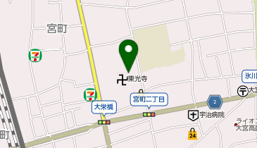 東光寺の地図画像