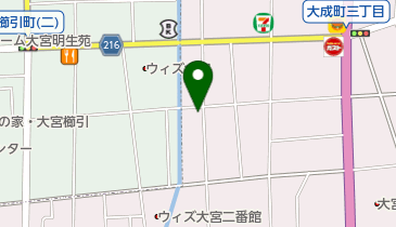 宮下質店の地図画像