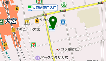 富士ソフト株式会社大宮オフィスの地図画像