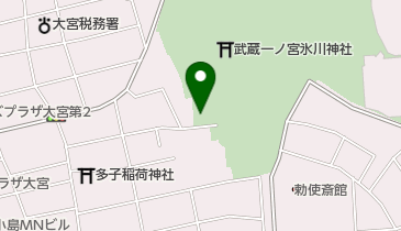 埼玉県神社庁の地図画像