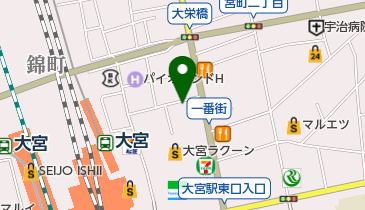 ゆづき質店の地図画像