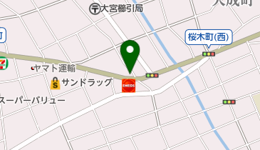 有限会社松本商店の地図画像