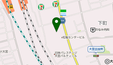 ザ・サンラウンジ大宮店の地図画像
