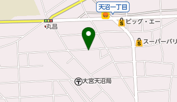 三愛美容室ベルジュバンスの地図画像