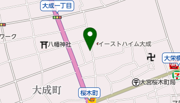 千草美容室の地図画像