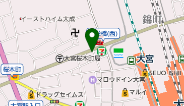 株式会社山松の地図画像