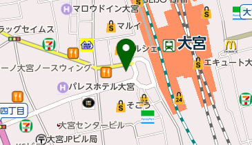 東急リバブル株式会社大宮センターの地図画像