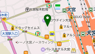 麻雀ビックワンの地図画像