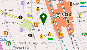 ザ・スーツカンパニー大宮西口店の地図画像