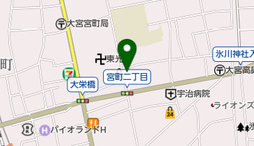 オオモリカットライブの地図画像