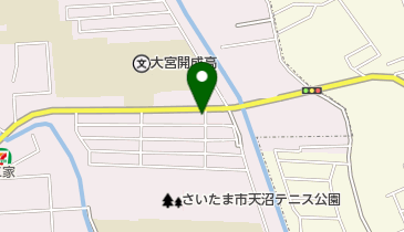 さんぱつやHORIの地図画像