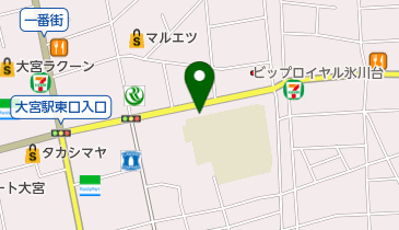 東京バーバー 東口支店の地図画像