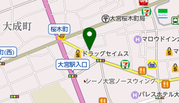 東京バーバー 本店の地図画像