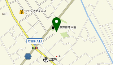 風渡野神社会館の地図画像