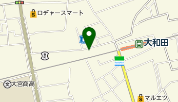 岡田寝具店工場の地図画像