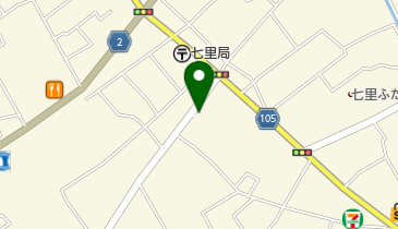 小宮綿ふとん店七里店の地図画像