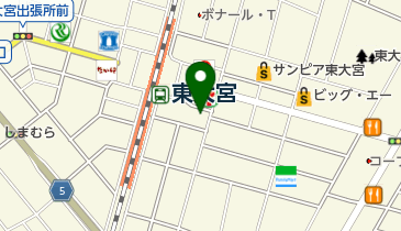 花子倶楽部の地図画像