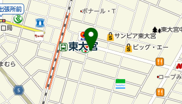 パブ桃花の地図画像