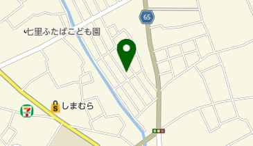 あや美容室の地図画像