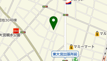 美容室キャロットの地図画像