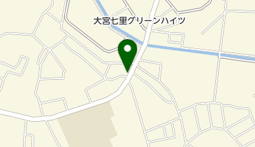 シルキー大谷店の地図画像