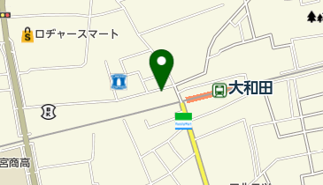 ビューティサロン美美 大和田店の地図画像