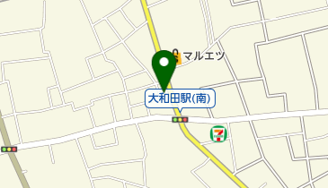 ヘアースタジオzero大和田店の地図画像