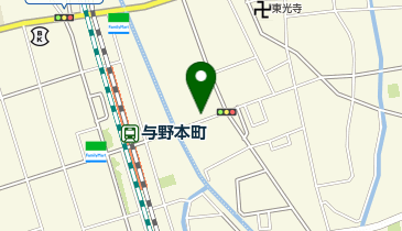 らくらく堂与野本町整体院の地図画像