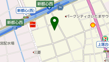 埼玉新生教会の地図画像