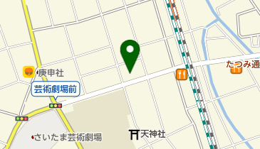 アイメガネ与野本町店の地図画像