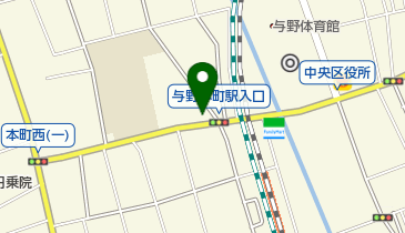 株式会社与野スポーツの地図画像